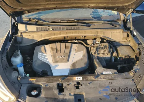 2018 Hyundai Santa Fe Se from USA, damaged, VIN KM8SM4HF2JU287599